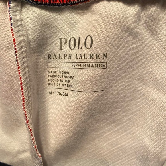 Brand NWT Men’s Polo by Ralph Lauren Red White & Blue Cano Joggers - Picture 4 of 5